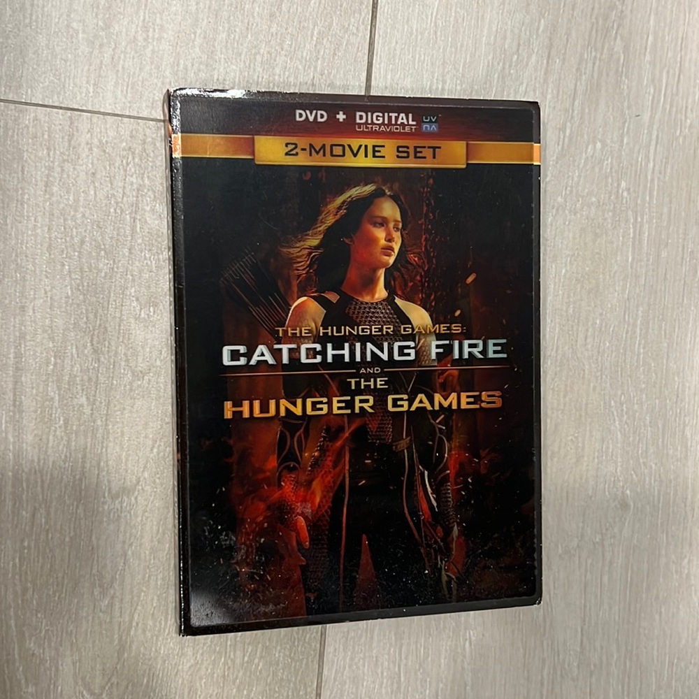 Hunger Games and catching fire DVD